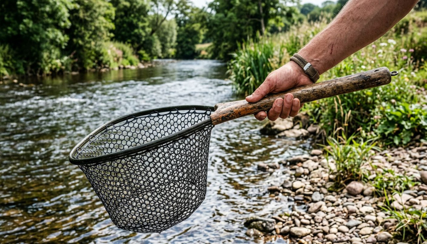 Choisir la bonne épuisette de pêche : matériaux et maillage expliqués