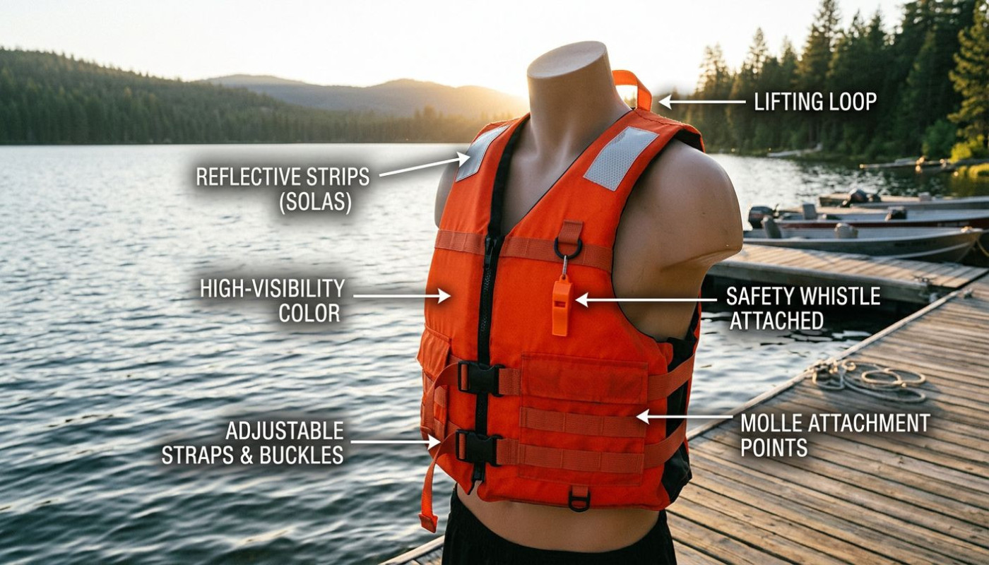 Les critères pour sélectionner un gilet de sauvetage adapté à vos besoins