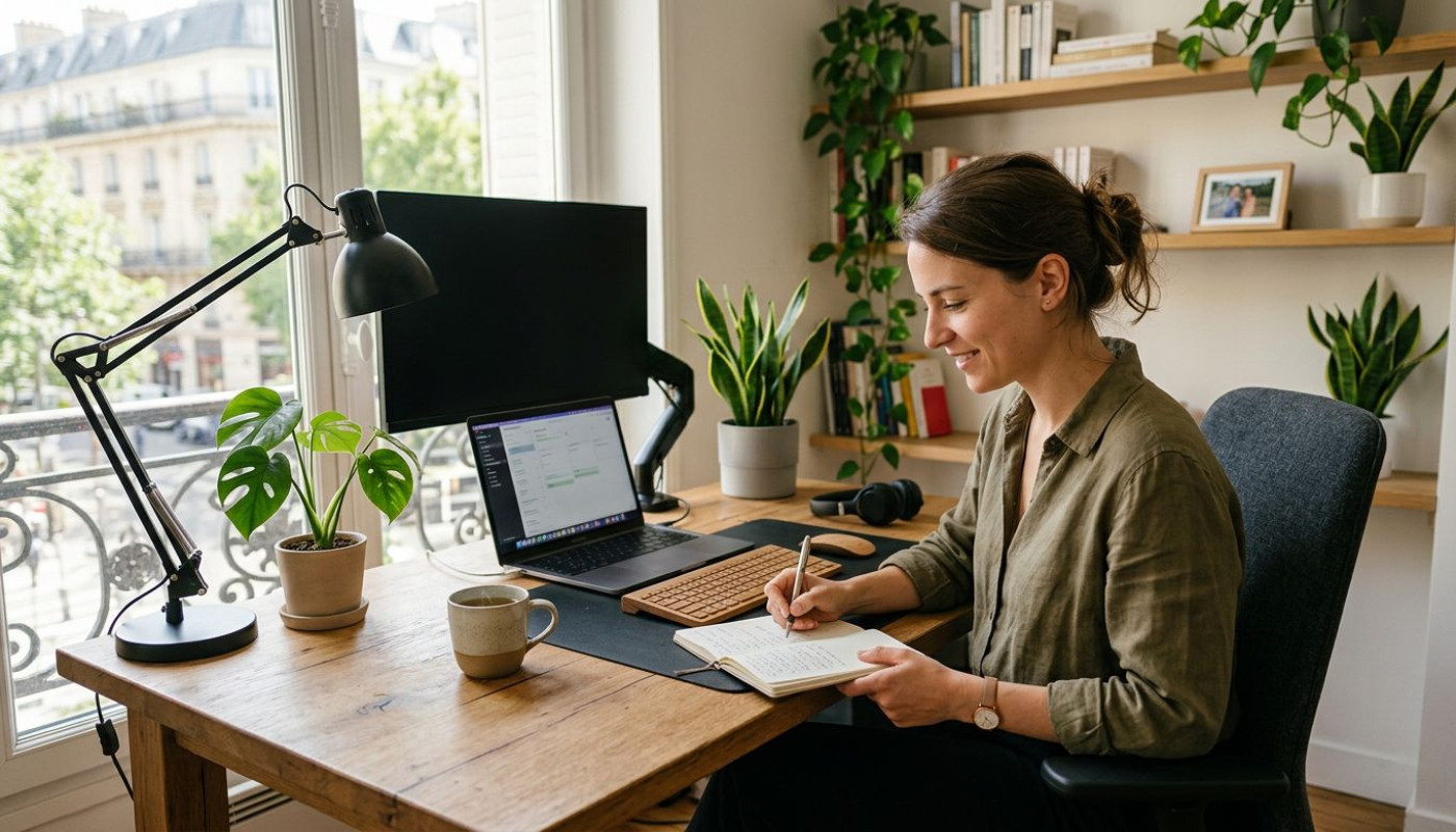 Maximiser productivité et bien-être : secrets d'un espace de travail optimisé